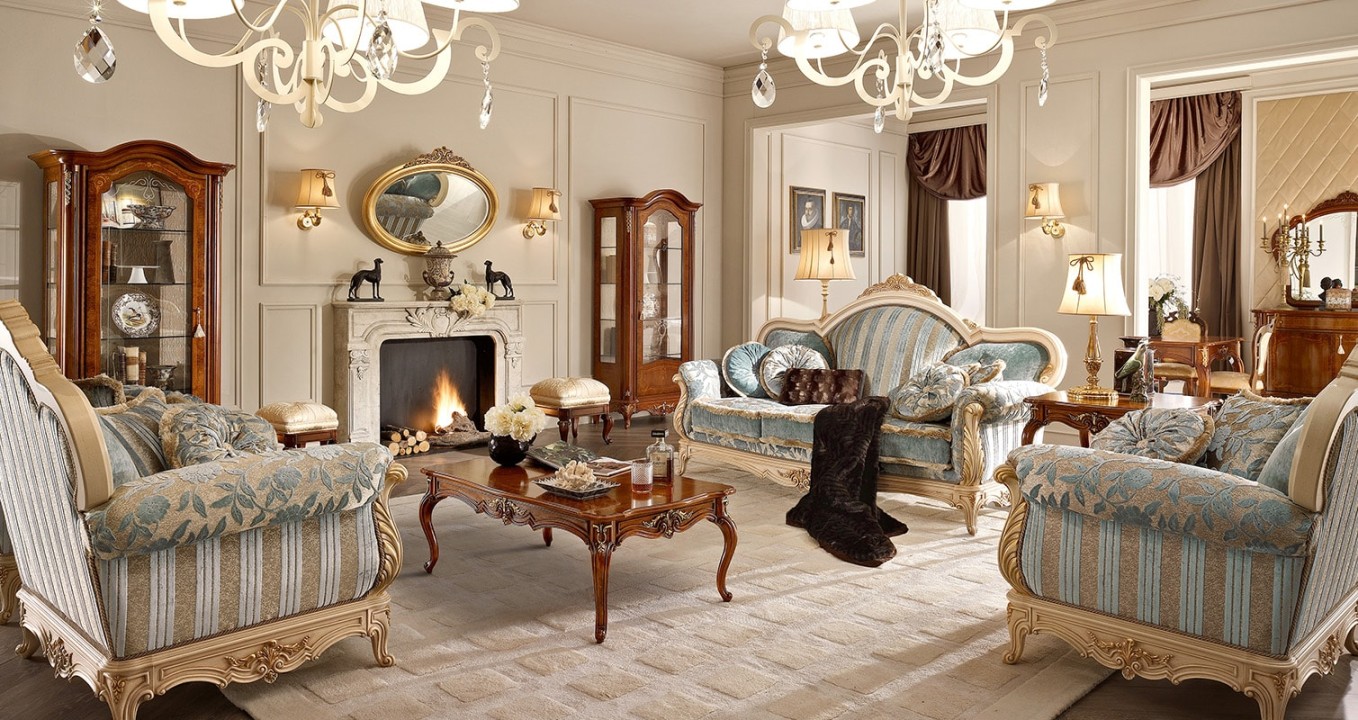 Living room classic style - Valderamobili