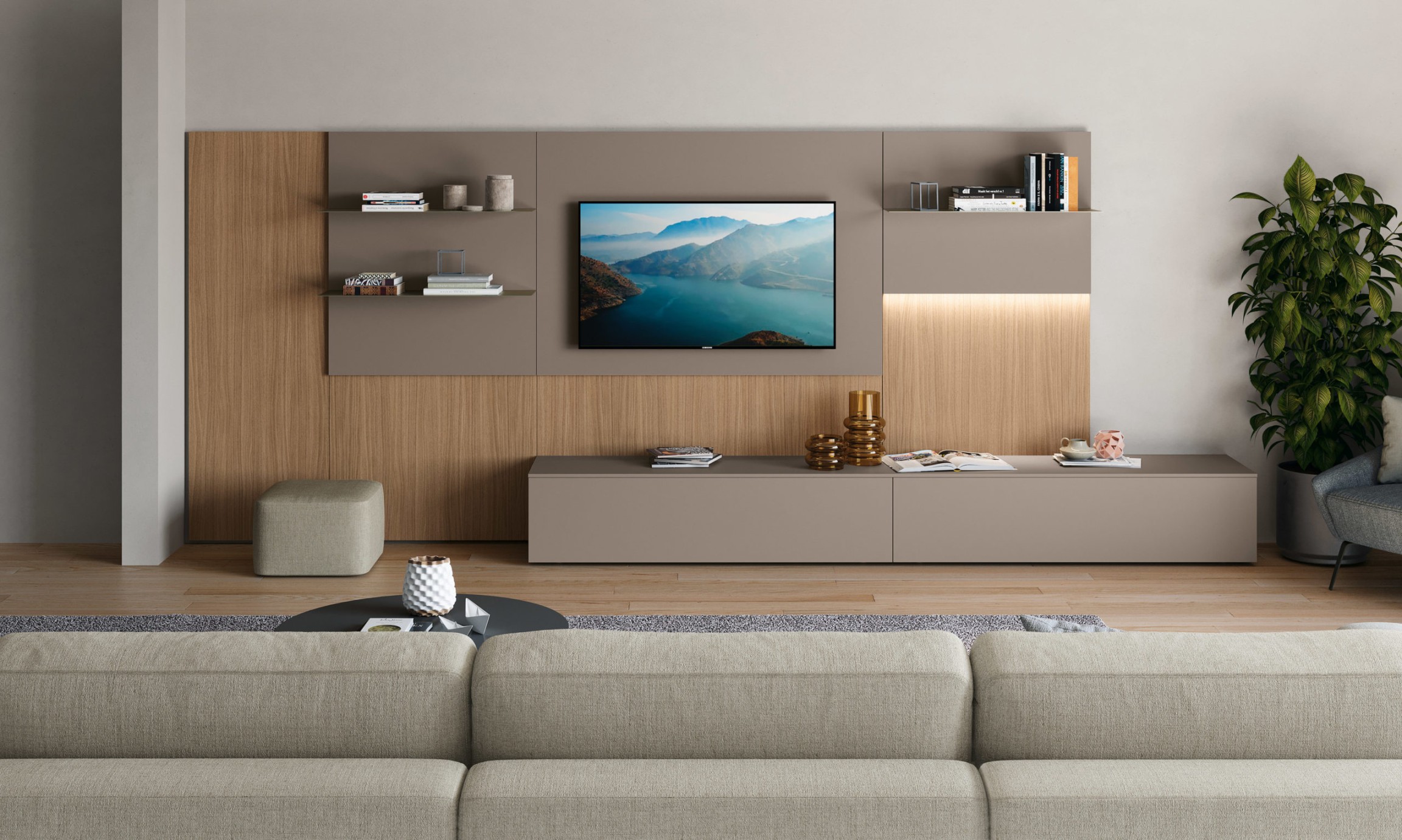 Mobili da soggiorno moderni: arredamento living Febal Casa