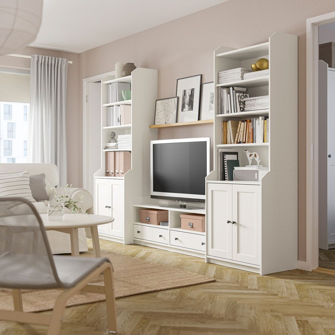 Parete attrezzata IKEA: ispirazioni per un soggiorno stiloso