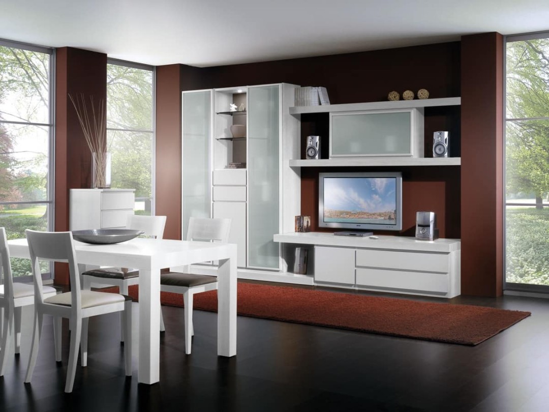 Sistema modulare di mobili per soggiorno, di vera qualità  IDFdesign