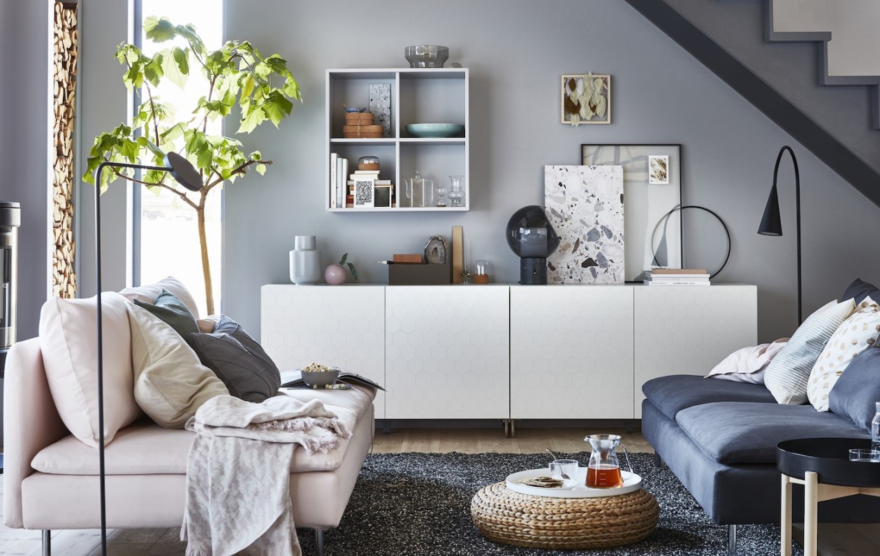 Store in style with the new look BESTA system - IKEA