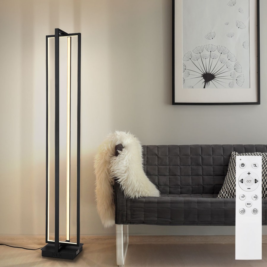 Moderne LED-Stehlampe Für Das Dimmbare Wohnzimmer